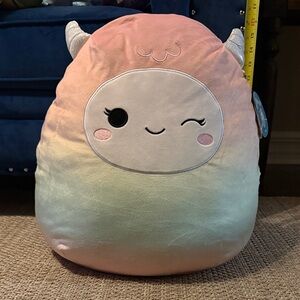 Squishmallows Pink and Green Stuffed Animal